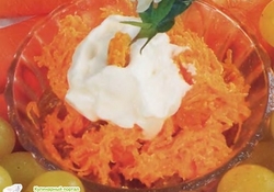 Рецепт: Морковь с творогом