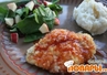 Куриные грудки под соусом