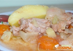 Рецепт: Рагу, свинина с овощами