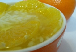 Кисельный суп из апельсинов 