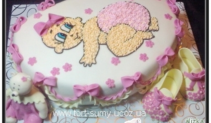 МК Малышка с пинетками