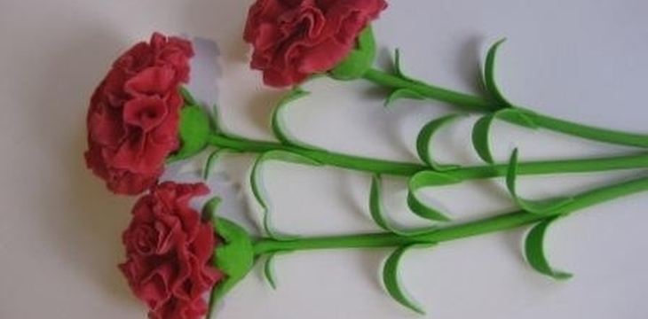 Шаг №12 МК Гвоздики от njura74