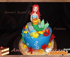 МК Торт Русалочка Ариэль от Annula