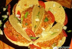 Фахитос с острой начинкой из фарша