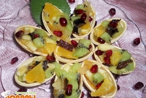 Шаг 3: Хорошо размешать и наполнить смесью …