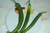 Шаг 1: Баклажаны очистить от кожицы, порезать …