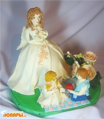 Фото «Торт "Ангел" от Ольгунька»