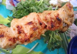 Рецепт: Шашлык из курицы