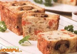 Рецепт: Рыбник с грибами