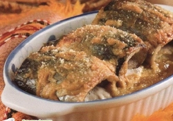 Рецепт: Рыба в горчичном соусе