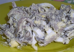 Рецепт: Салат "Министерский"