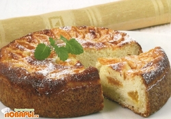 Рецепт: Пирог с мандаринами