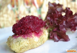 Пикантная закуска из свеклы