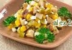 Рецепт: Салат из грибов "Молдавия"