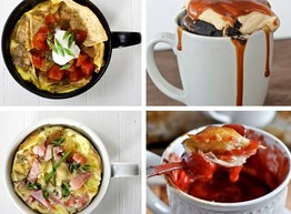 5 простых рецептов для микроволновой печи