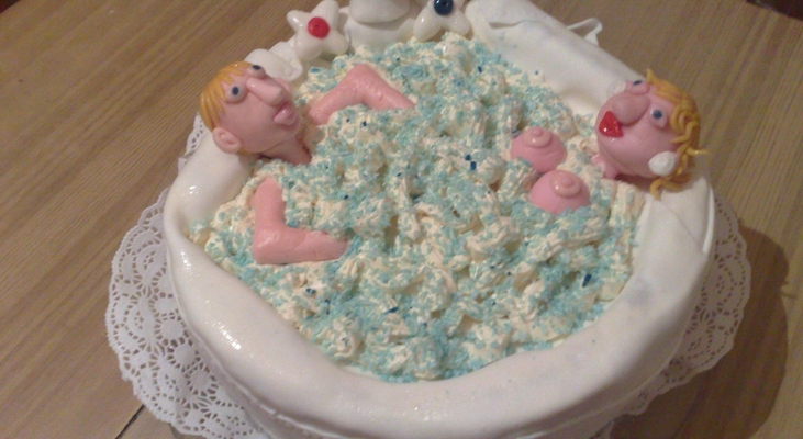 Тортик "Джакузи вдвоем"