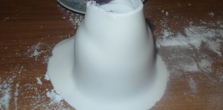 Шаг №3 МК Изготовления чашки и блюдца от Галчонок23