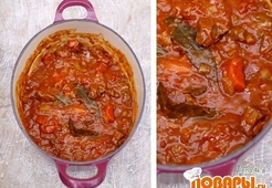 Говяжий язык в томатном соусе