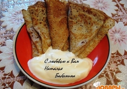 Рецепт: Блинчики 