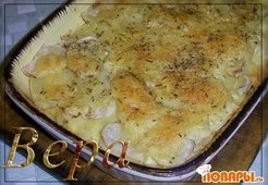 Золотистый картофель