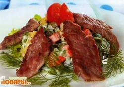 Рецепт: Венский салат со спаржей