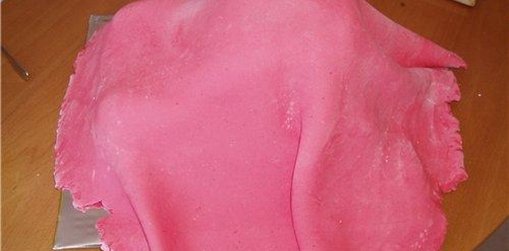 Шаг №5 Торт Молния Маккуин от Larissa3