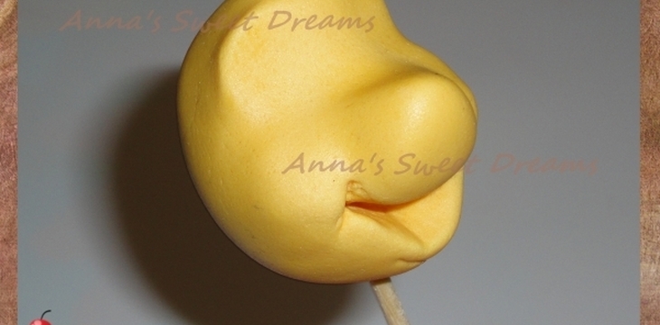 Шаг №8 Винни Пух из мастики от Annula