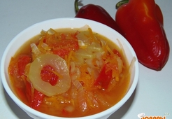 Лечо с кабачками (в мультиварке)