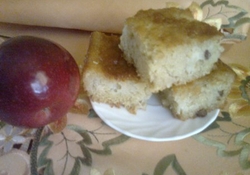 Рецепт: Манник с яблоками и изюмом