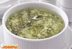 Щи зеленые с крапивой