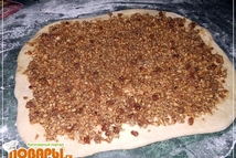 Шаг 4: Ореховая начинка: 1. Грецкие орехи …