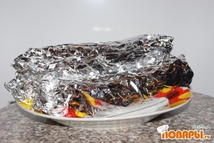 Шаг 3: Соединить глазурь с орехами и …