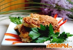 Котлеты-оладьи из свинины с овощами