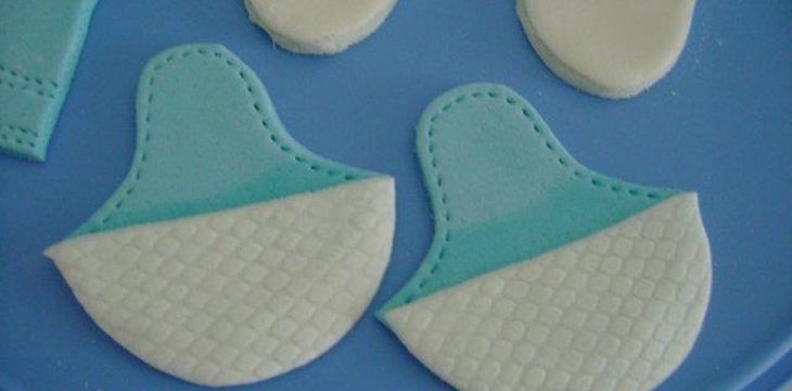 Шаг №4 Кедики из мастики от Annula