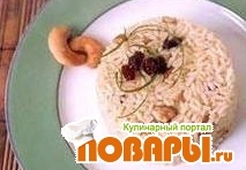 Рис с орехами кешью