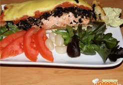 Лосось в тесте