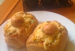 Утренние фаршированные булочки