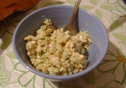 Рецепт: Салат с горбушей