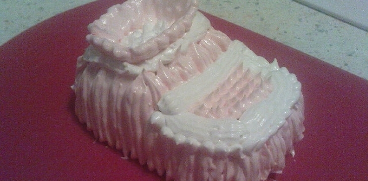 Шаг №4 Пинетки из крема от МОРОШКА