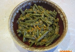 Гарнир из стручковой фасоли