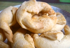 Рожки с ветчиной и шампиньонами