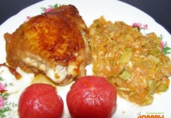 Курятина в медовом соусе