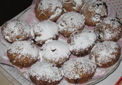 Рецепт: Кексики с вишней