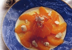 Рецепт: Апельсины "в снегу" 