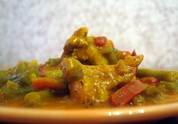 Рецепт: Курица с овощами