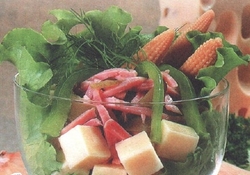 Рецепт: Кукурузный салат