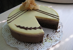 Торт "Три шоколада"