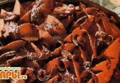 Яблочный пирог "Шоколадница"