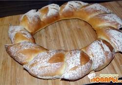 Рецепт: Хлебный венок