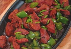 Куриная печень по-японски